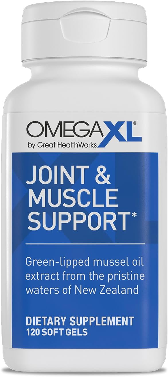 OmegaXL Joint Support Supplement , 120 Count