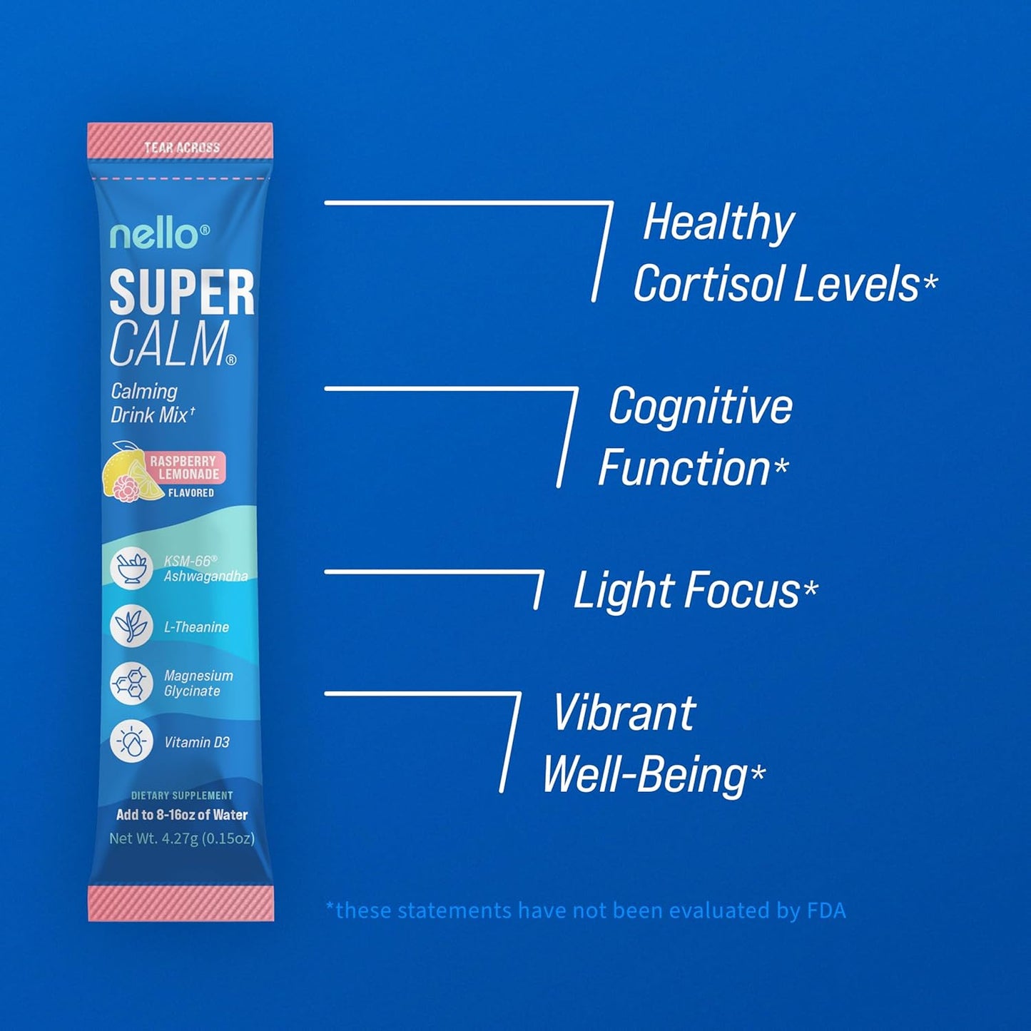 Nello Super calm Powdered Drink Mix