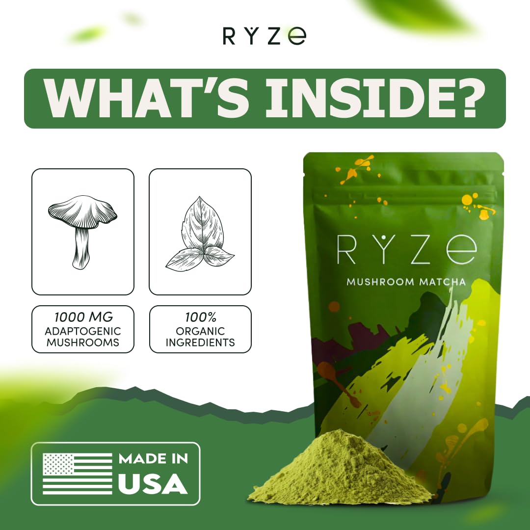 RYZE SUPERFOODS Mushroom Matcha