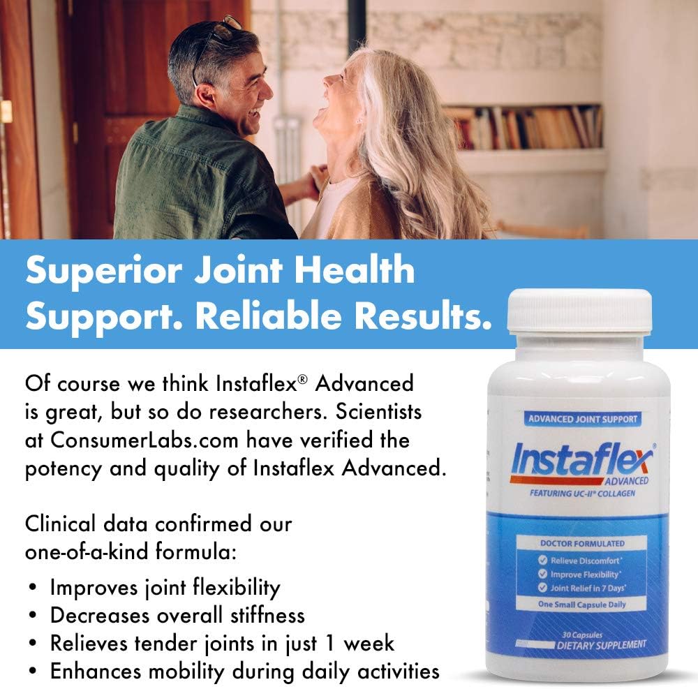 Instaflex Advanced Joint Support - Doctor Formulated Joint Relief Supplement - 14 Count