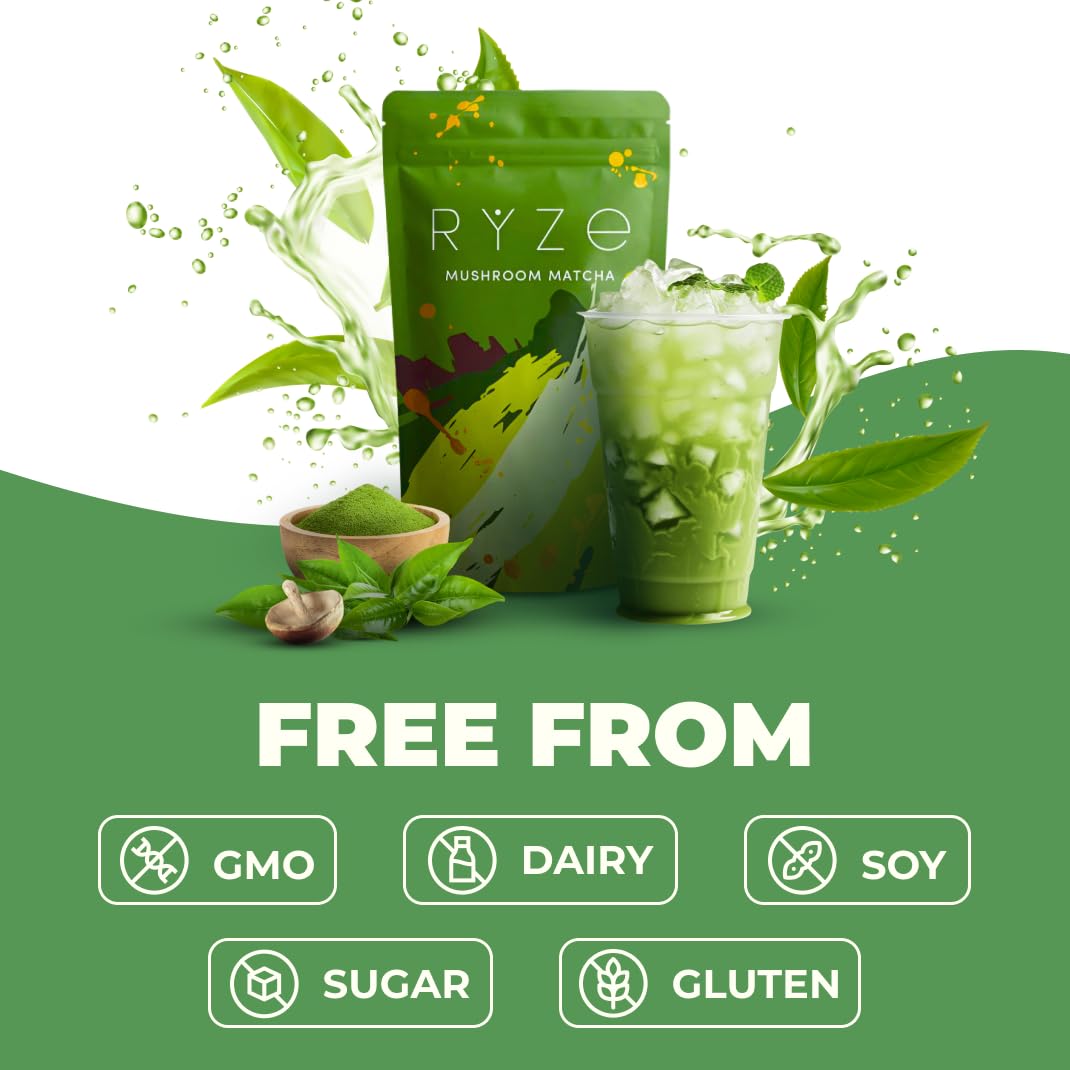 RYZE SUPERFOODS Mushroom Matcha