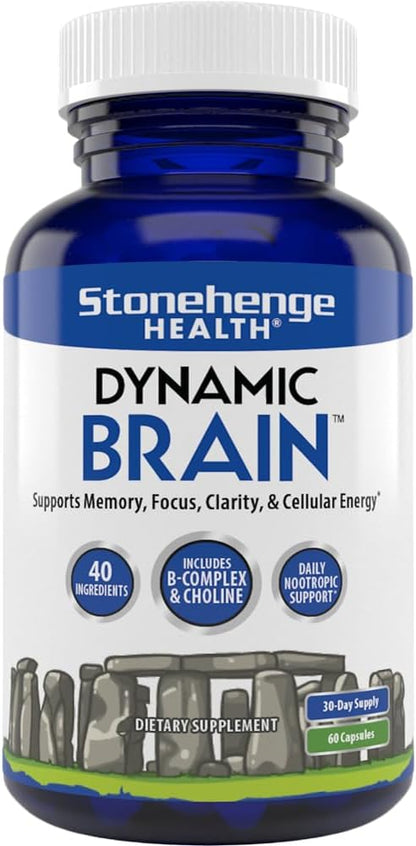 Stonehenge Health Dynamic Brain Supplement - 60 Count
