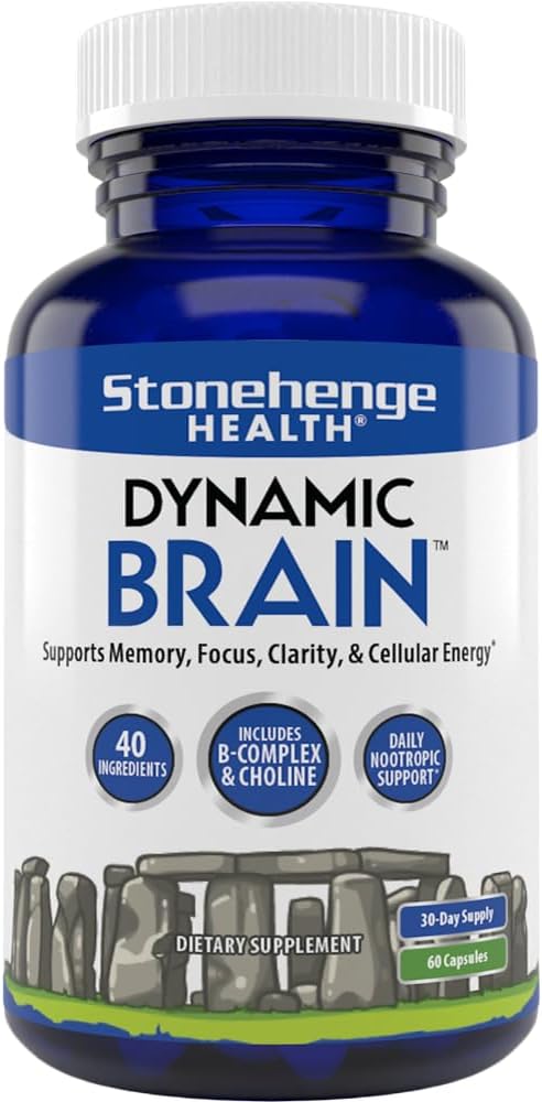 Stonehenge Health Dynamic Brain Supplement - 60 Count