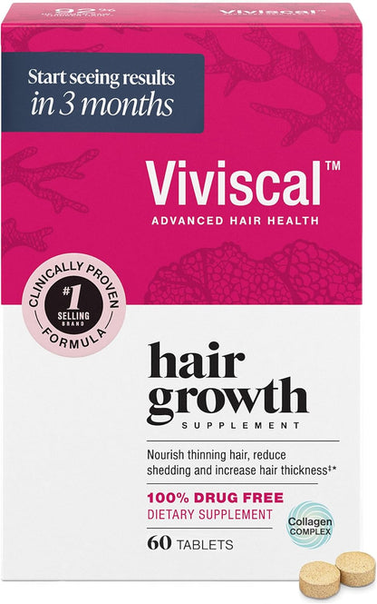 Viviscal Hair Growth Supplements For Women For Thicker, Fuller Hair