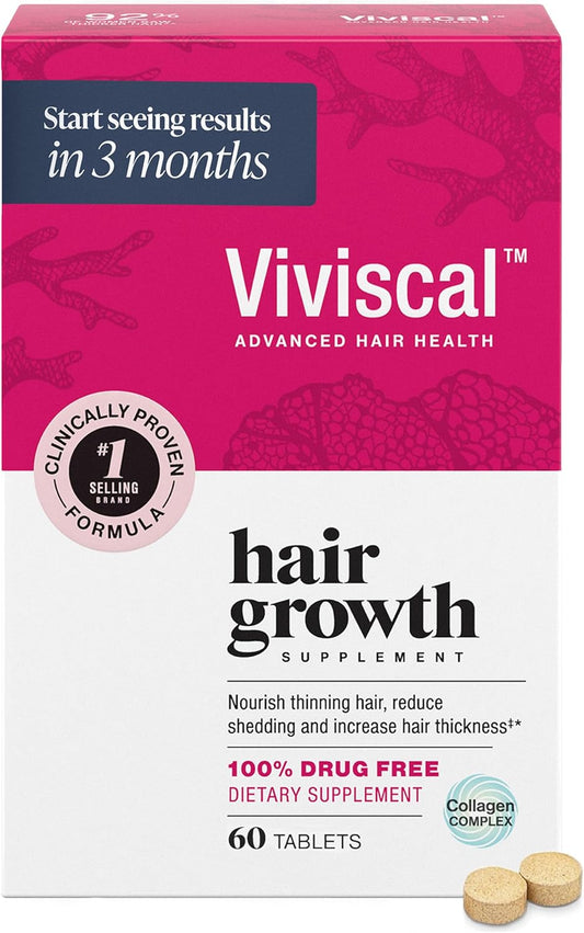 Viviscal Hair Growth Supplements For Women For Thicker, Fuller Hair