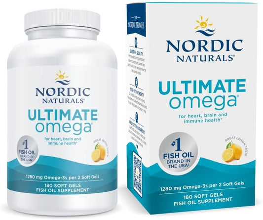 Nordic Naturals Ultimate Omega, Lemon Flavor