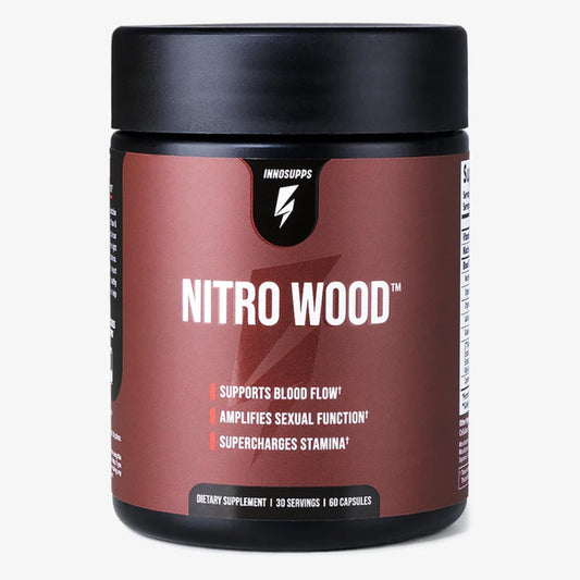 InnoSupps Nitro Wood - Supports Healthy Blood Flow  (60 Vegetarian Capsules)