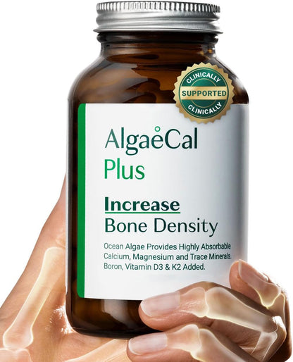 ALGAECAL Organic Red Algae Calcium Supplement for Bone Density