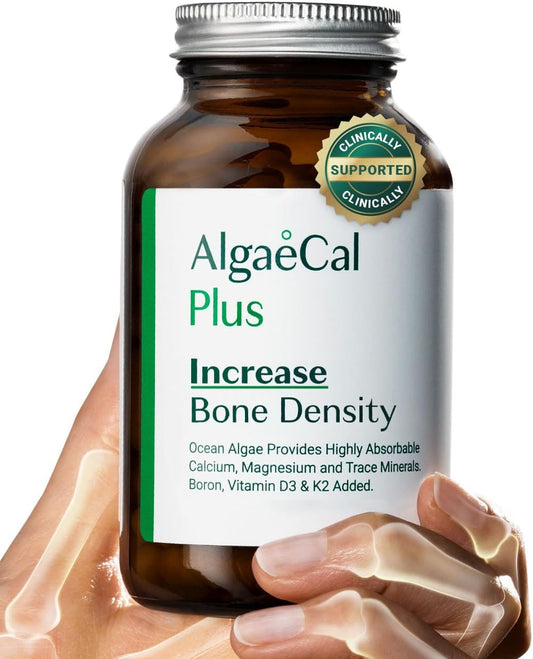 ALGAECAL Organic Red Algae Calcium Supplement for Bone Density