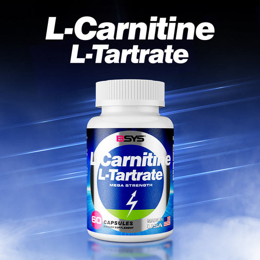 BSYS L-Carnitine L-Tartrate 60 Counts Capsules