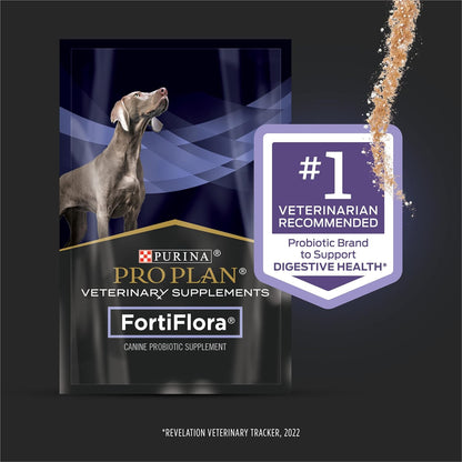 Purina Pro Plan Veterinary Supplements FortiFlora Dog Probiotic Supplement - 30 ct. Box