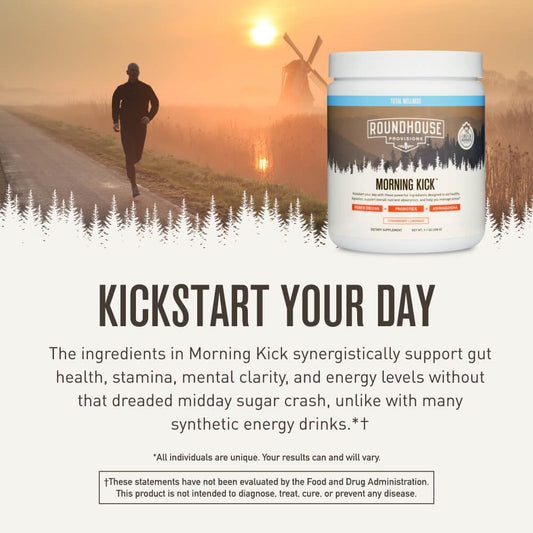 ROUNDHOUSE PROVISION Morning Kick (3 Pack, Strawberry Lemonade)