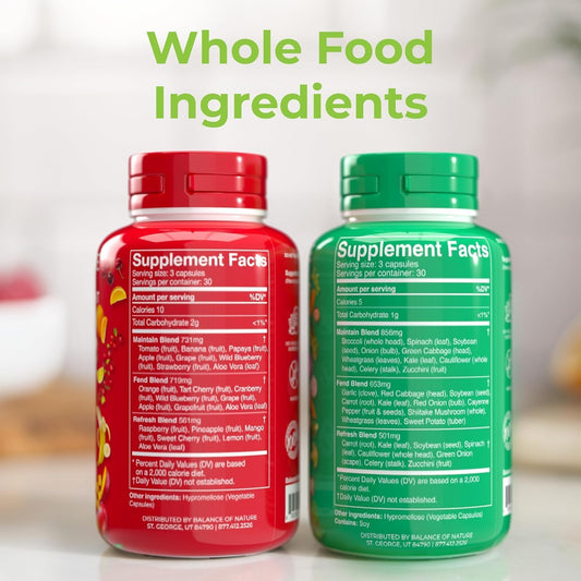 Balance of Nature Fruits and Veggies Supplements