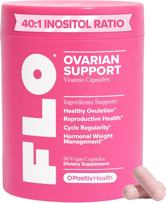 O Positive FLO Ovarian Health Support - Hormone Balance for Women