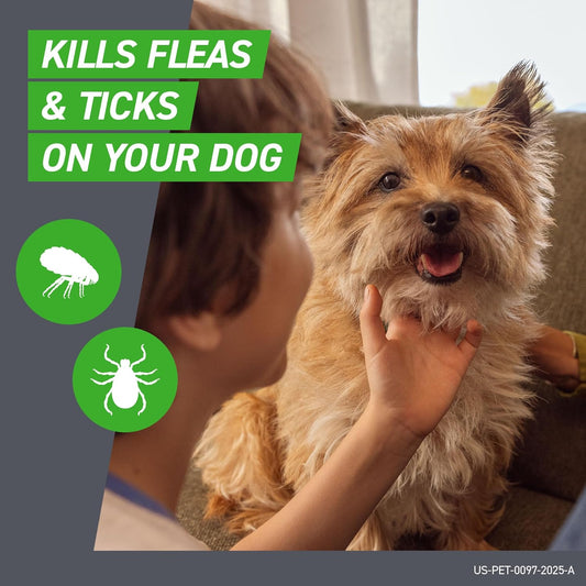 FRONTLINE Plus for Dogs Flea and Tick Treatment (Large Dog, 45-88 lbs.) 3 Doses (Purple Box)