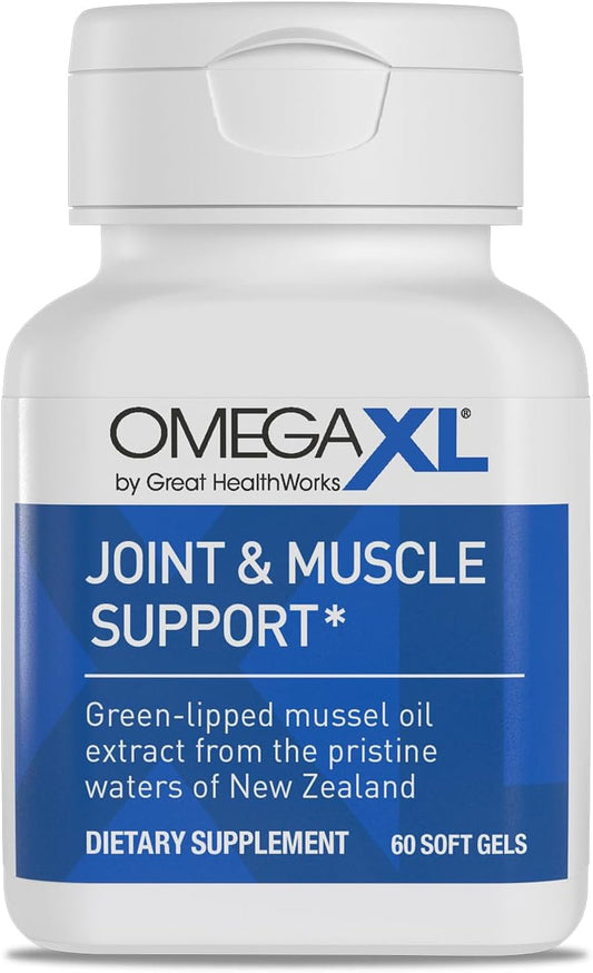 OmegaXL Joint Support Supplement, for Relief, 60 Count
