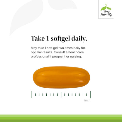 Terry Naturally CuraMed 750mg - Antioxidant Supplement for Brain & Heart Health Support