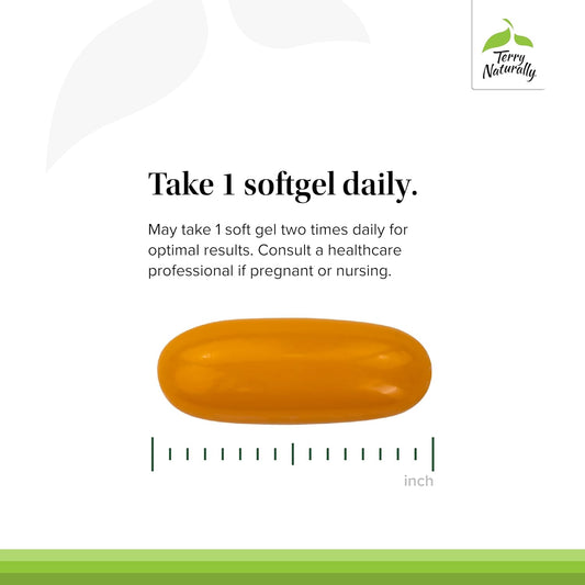 Terry Naturally CuraMed 750mg - Antioxidant Supplement for Brain & Heart Health Support
