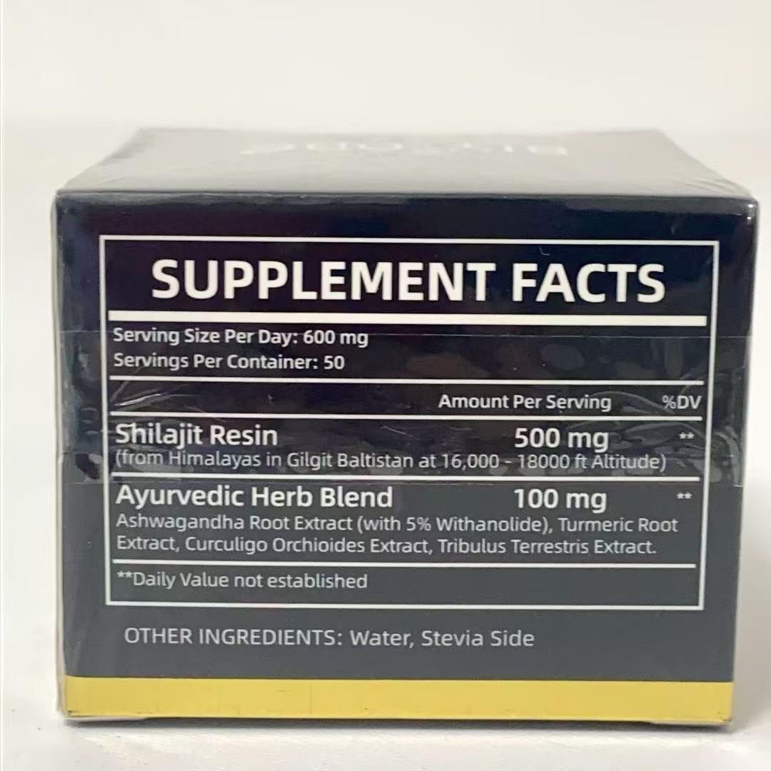 Pure Himalayan Shilajit Gummies  With Ashwagandha, Gokshura  Other Herbs L Noadded Sugar L 60 Chewables Edible Supplement