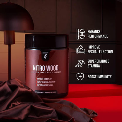 InnoSupps Nitro Wood - Supports Healthy Blood Flow  (60 Vegetarian Capsules)