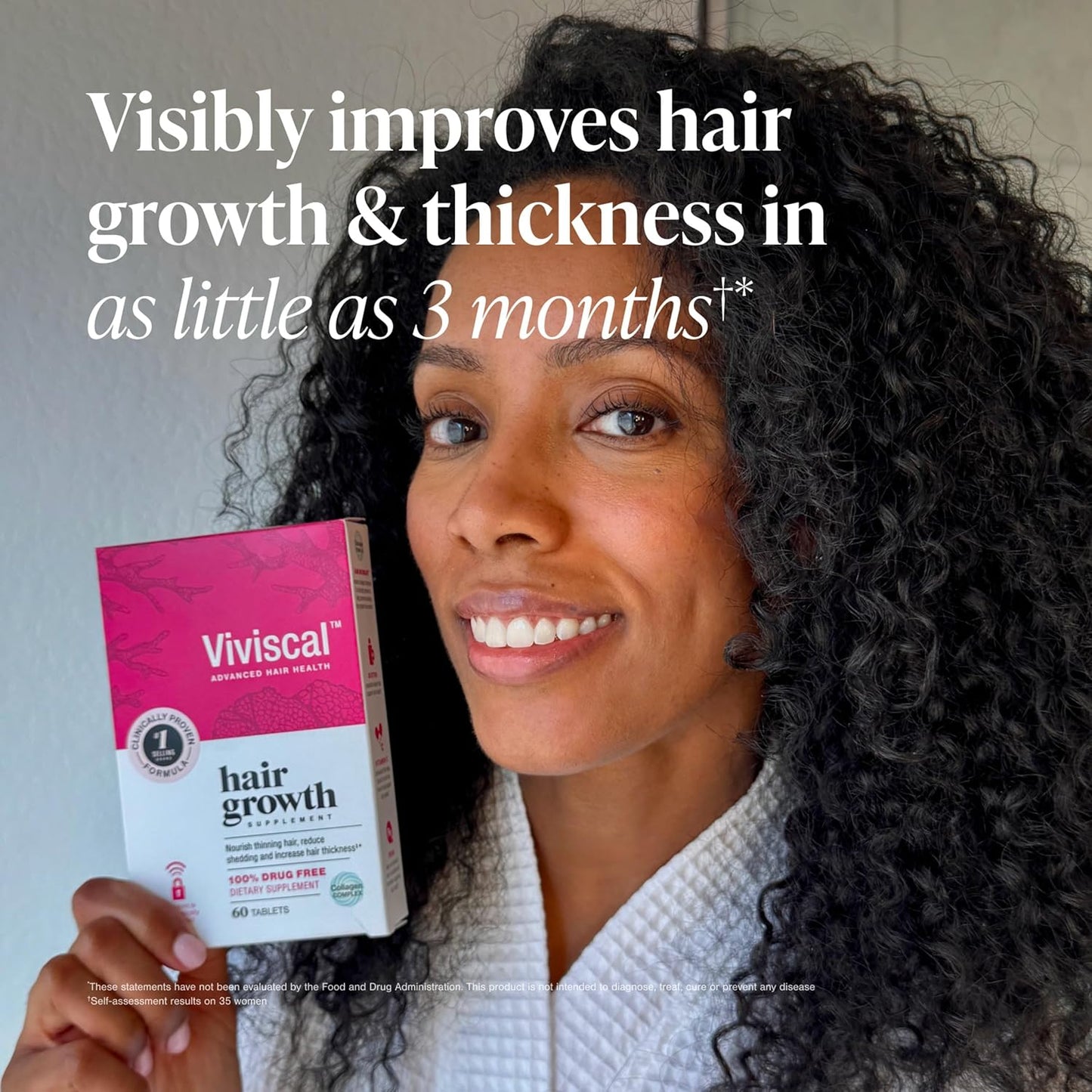 Viviscal Hair Growth Supplements For Women For Thicker, Fuller Hair