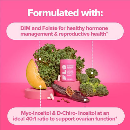 O Positive FLO Ovarian Health Support - Hormone Balance for Women