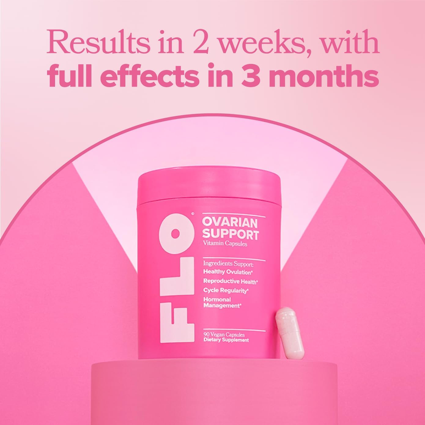 O Positive FLO Ovarian Health Support - Hormone Balance for Women