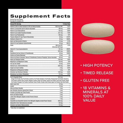 GNC Mega Men Multivitamin Caplets, Clinically Proven to Feel Better