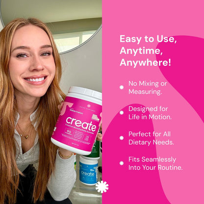 Create Creatine Monohydrate Gummies for Men &amp; Women Flavor Watermelon