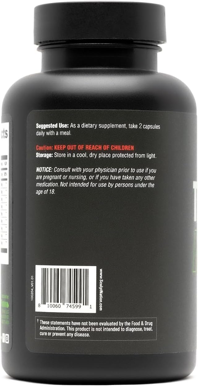 Sculpt Nation by V Shred Test Boost Max - Testosterone Supplement for Men