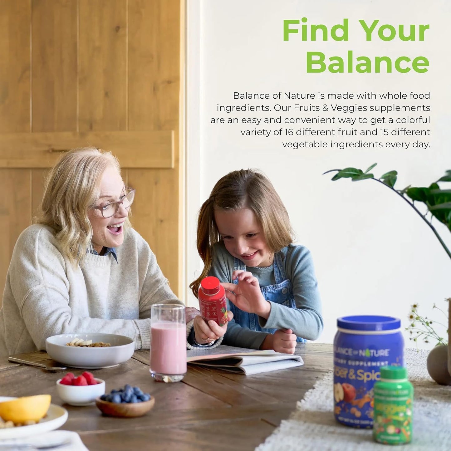 Balance of Nature Fruits and Veggies Supplements