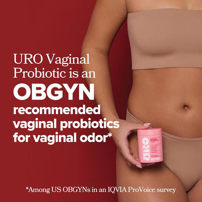 O Positiv URO Vaginal Probiotics for Women pH Balance with Prebiotics & Lactobacillus Probiotic Blend