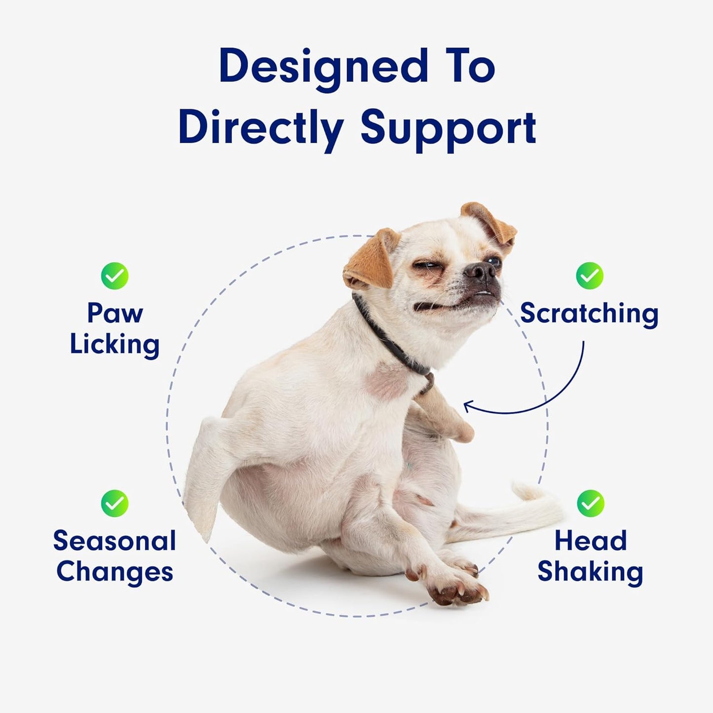 PetLab Co. Allergy &amp; Immune Probiotics for Dogs, Support Seasonal Allergies - 30 Soft Chews