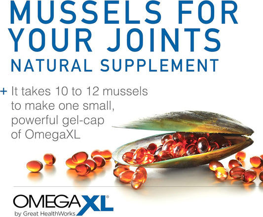 OmegaXL Joint Support Supplement , 120 Count
