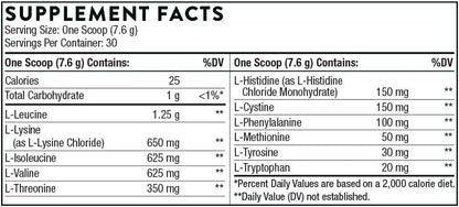 THORNE Multi-Vitamin Elite AM & PM (180 Capsules) &amp; Amino Complex (Berry, 8 Oz) Bundle