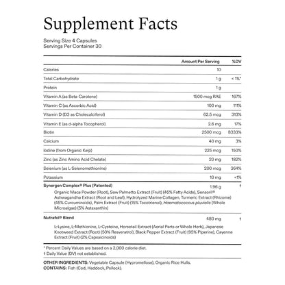 Nutrafol Women's Hair Growth Supplements, Ages 18-44