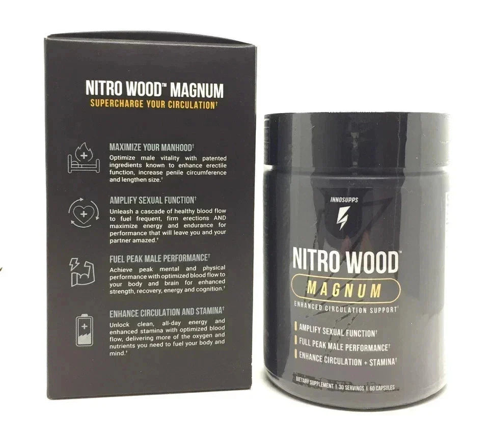 InnoSupps Nitro Wood Magnum Circulation Support 60 Capsules