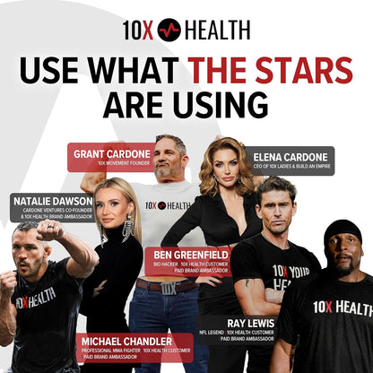 10X Health Optimize Methylated Multivitamin for Men &amp; Women - 90 Capsules