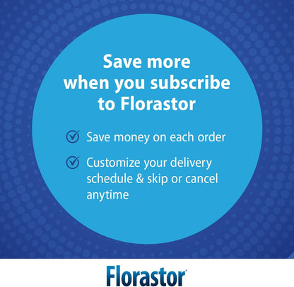 Florastor Probiotics for Digestive and Immune Health, 100 Capsules, Probiotics for Women &amp; Men