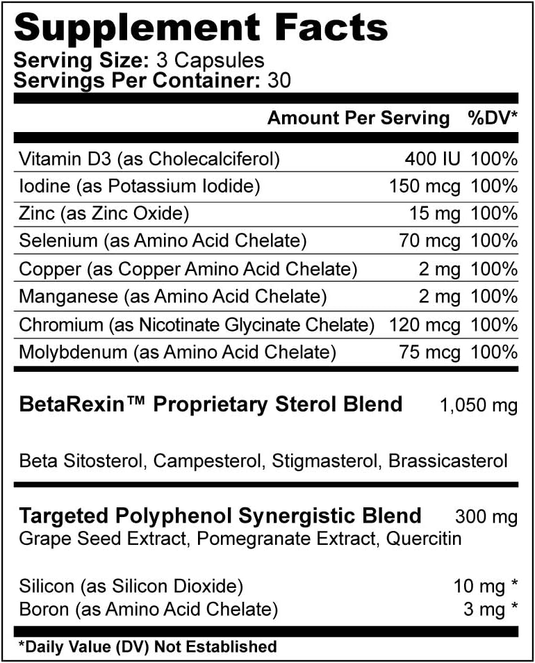 Multiphase Prostate Supplement End Nighttime Bathroom Trips, Urgency, & More. 90 Capsules
