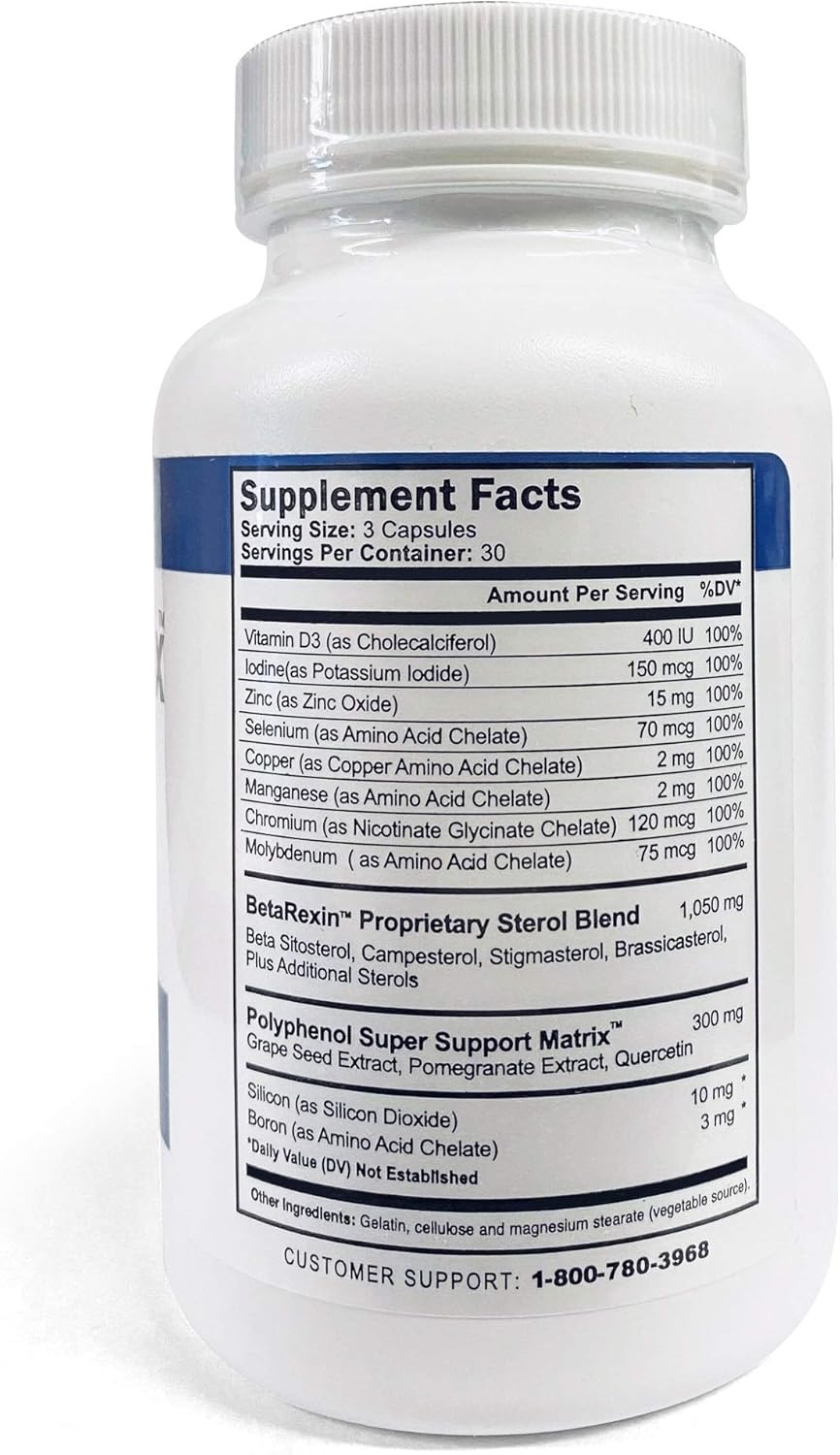 Multiphase Prostate Supplement End Nighttime Bathroom Trips, Urgency, & More. 90 Capsules