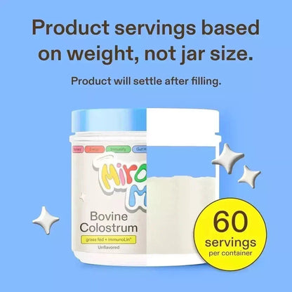 Miracle Moo Colostrum Supplement for Gut Health