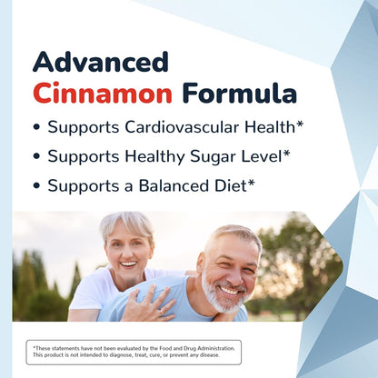 CinnaChroma Capsules - Cinnamon Supplements - Natural Sugar Blocker - 30 Capsules, 1 Month Supply