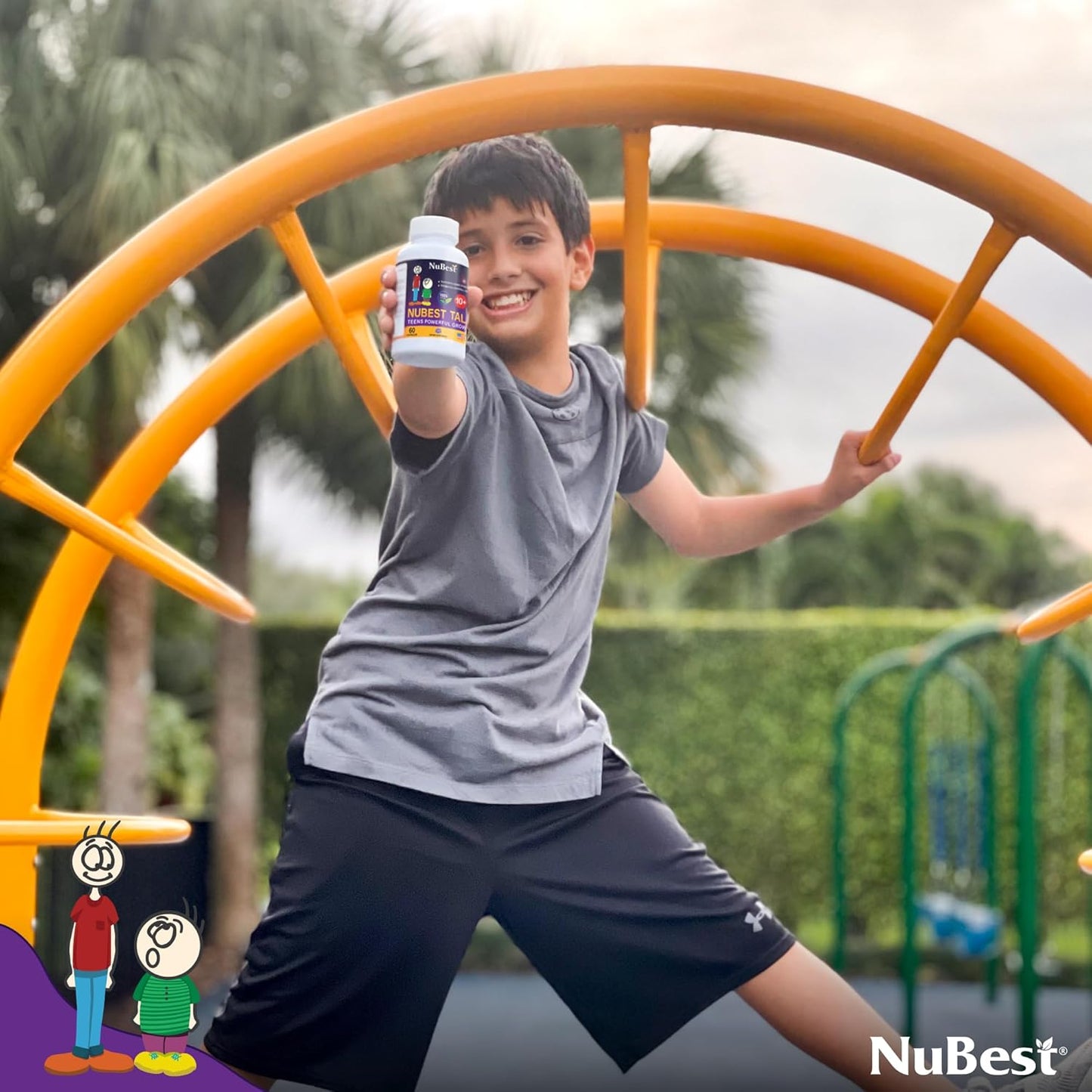 NuBest Tall 10+ Premium Bone Strength Formula | 60 Capsules | 1 Month Supply