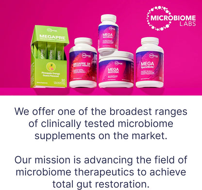 Microbiome Labs MegaSporeBiotic Probiotics for Women & Men (60 Capsules)