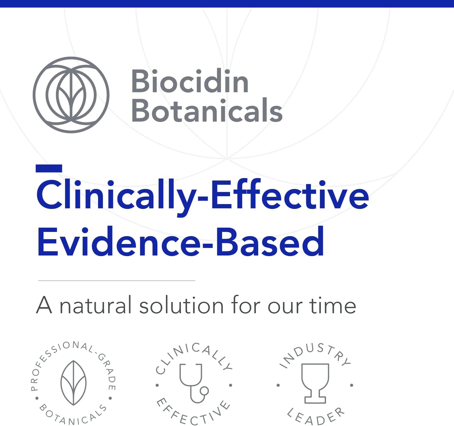 Biocidin Capsules - Biofilm Disruptor - Supports Gut Detox Cleanse, Healthy Microbial Balance, Immune Function &amp; Gut Health (90 Capsules)