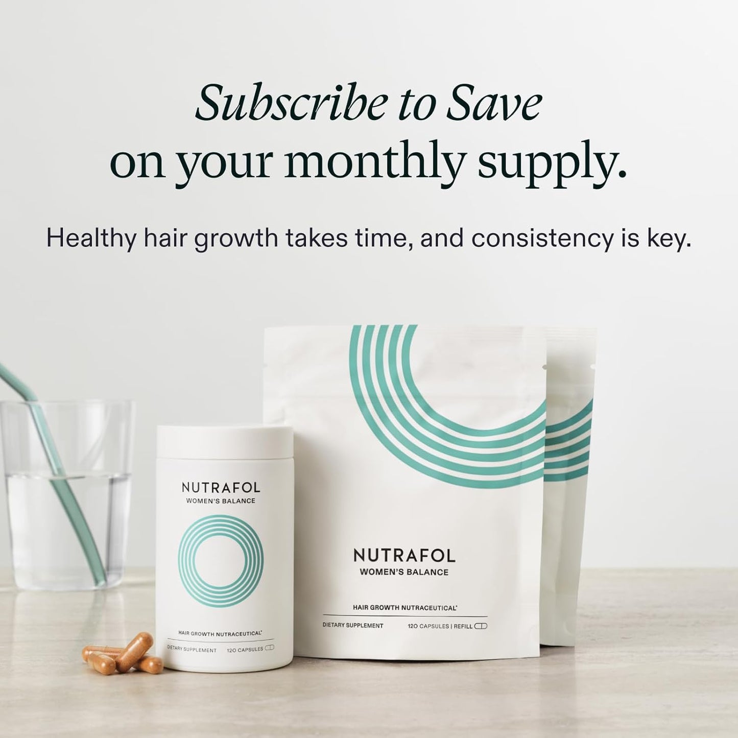 Nutrafol Women's Hair Growth Supplements, Ages 18-44