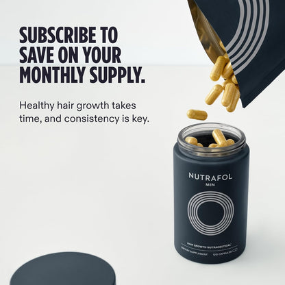 Nutrafol Men's Hair Growth Supplements