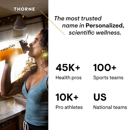 THORNE - CoQ10 (Formerly Q-Best 100)-Free Dietary Supplement Support for Heart Health &amp; Brain Function* - 60 Gelcaps