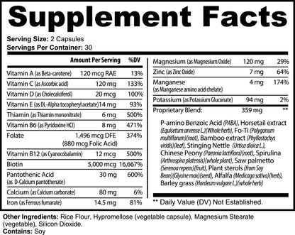 Vendercart HAIR, SKIN, NAILS SUPPLEMENTS